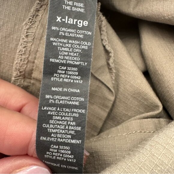 Vuori Ripstop Pant with Zip Pockets and Drawstring. Beige. Men’s XL - Picture 10 of 14